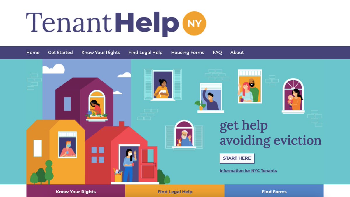 LawHelpNY's tweet photo. Thousands of New Yorkers have visited https://t.co/YMSG80c3sb to understand their rights around COVID-19 housing protections and eviction prevention. When the eviction moratorium expires in January, @LawHelpNY and LiveHelp will be here to help navigate housing court procedures. https://t.co/86wG0NrF4D