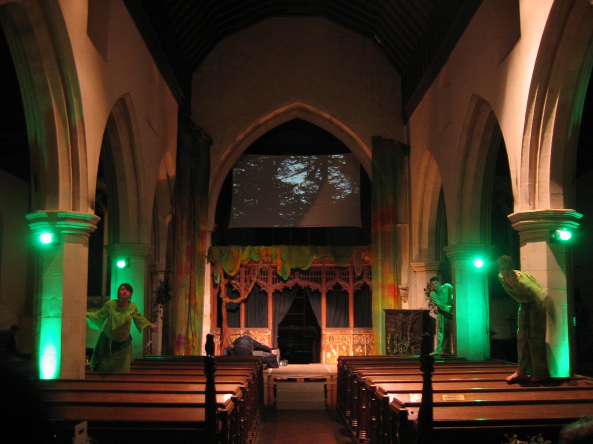 Photo #28 is another from our 2005 production of 'Green Man' which was performed in All Saints Church, Filby.  

This is the venue for our current production of 'The Chimes' (based on the short story by Charles Dickens) which will be performed on Saturday evening at 6pm.