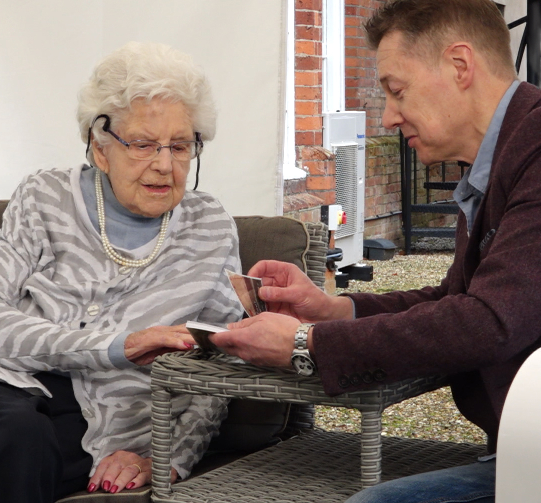 theDavidEllery's tweet photo. Just had the great pleasure of presenting Heather Beagley with a copy of my new RMS Queen Mary book (Bloomsbury). Now nearing her 100th birthday, Heather is believed to be the last living passenger who travelled aboard the ship on the maiden voyage in 1936. My absolute privilege! https://t.co/j4I0inTnm3