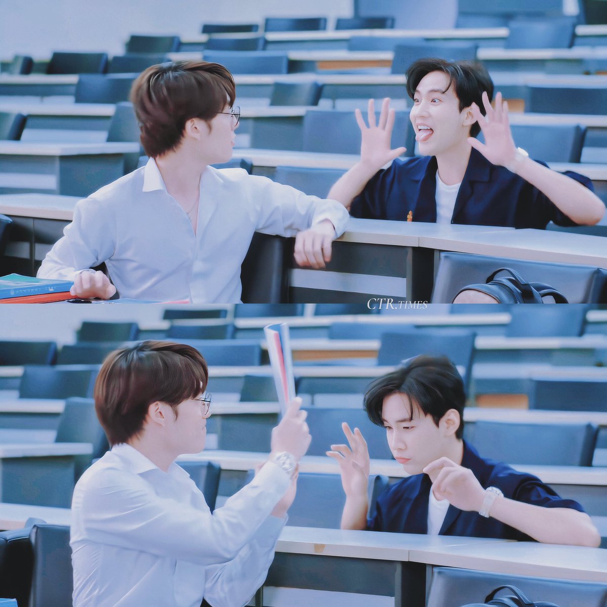 CTR_TIMES's tweet photo. In 5 days, P’Kit and his cute N’Mark is coming back🥰🥰🥰

#CTRPANUWAT 
#ขุณขิมมอญ
#GenYss2OfficialTraser 
#CTRTimes https://t.co/YTDRmNbO4p