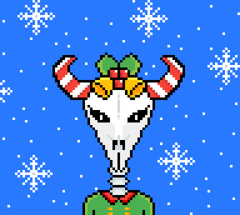 The Special Christmas season Undead Bull is on sale from now!! 🎁🎅
opensea.io/assets/matic/0…
#NFTs #NFTCommunity #nftcollectors #NFTdrop #opensea #PolygonNFT #OpenSeaNFT