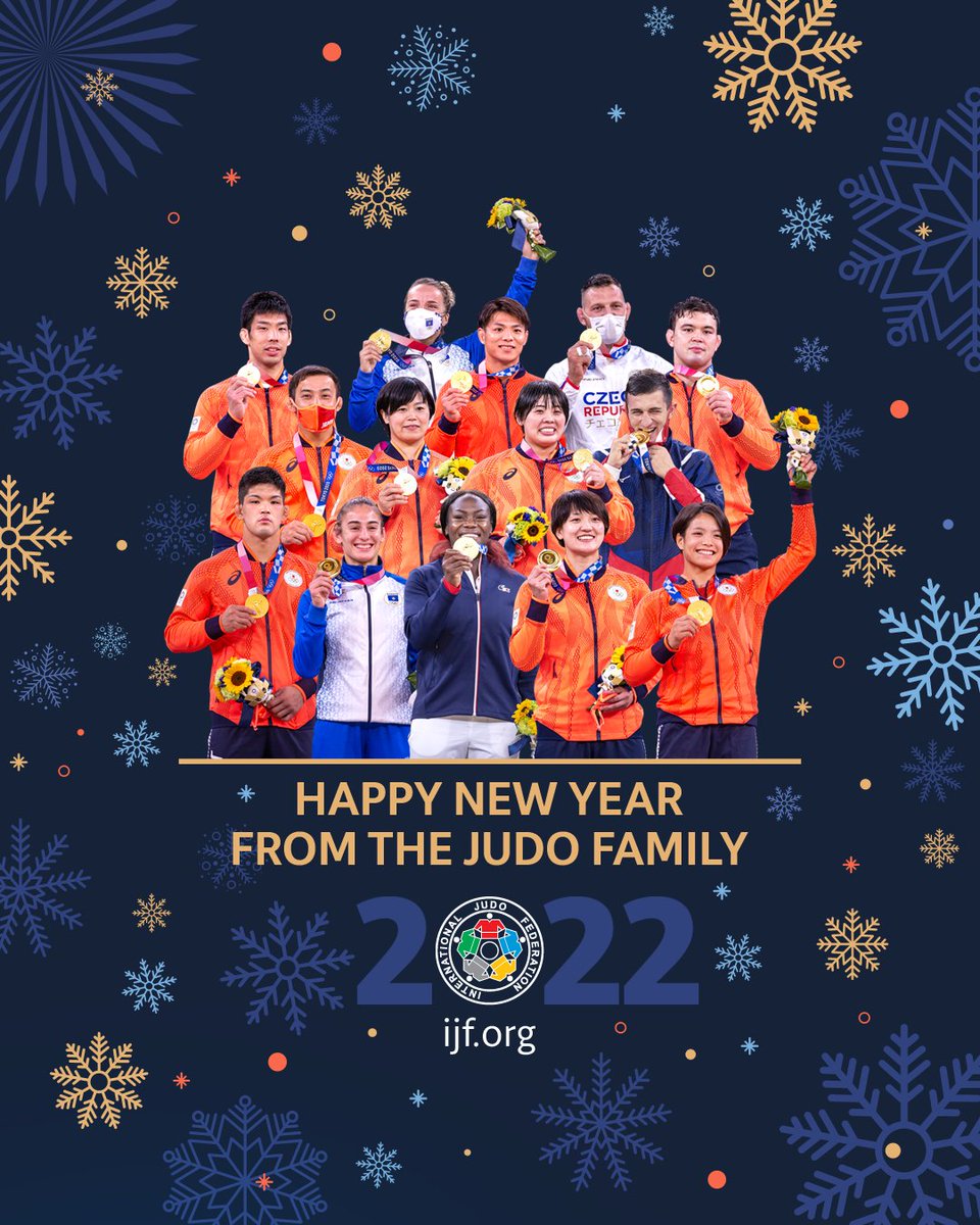 Judo's tweet photo. Here's to you 2022! #HappyNewYear 🥂🥋

See you all soon on the #WJT ! https://t.co/jEYTfeMRY1