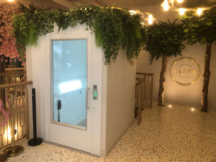 Abilityltd's tweet photo. We've just installed our Optimum 100s platform lift at Clays Bar in London, where you can enjoy virtual clay shooting! Find out about the installation here: https://t.co/abgSq9iXJ0 #platformlift https://t.co/3Vjhhi5PUE