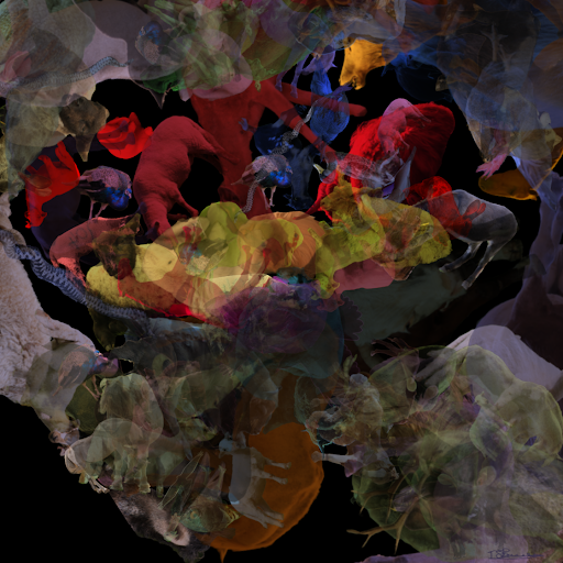GoogleDeepMind's tweet photo. Make a collage with Arnheim 3: 

1. Choose your segmented primitives 
2. Select a prompt 
3. Optimise your collage 

By allowing you to choose primitives, Arnheim 3 gives you more artistic control than other CLIP guided approaches. Open source code at https://t.co/GD5CO4bJ9x 1/ https://t.co/h7DhJ6dXH7
