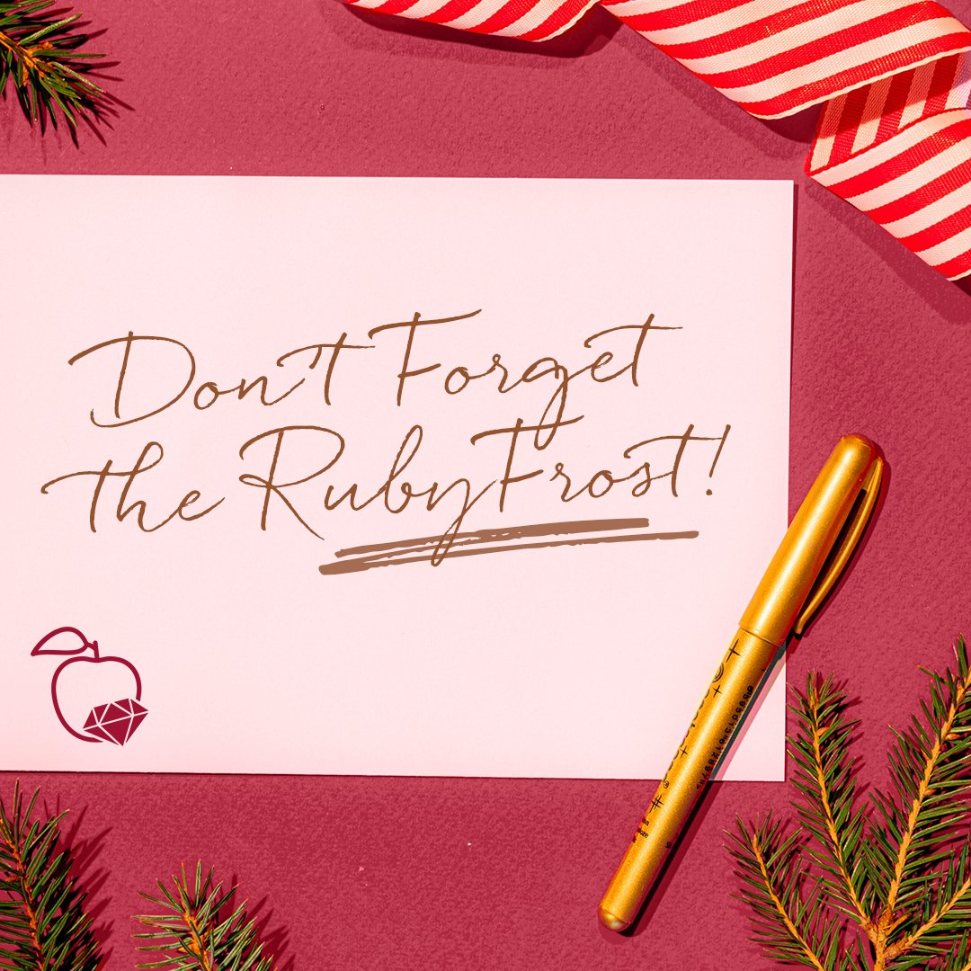 RubyFrostApple's tweet image. Make sure #RubyFrostApples are on your holiday shopping list! With its intense flavor and crisp texture, RubyFrost is the perfect baking apple and ideal for a festive charcuterie board.