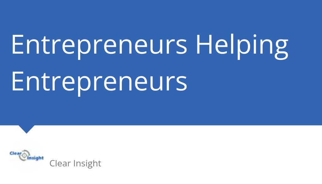 ClearInsightFPM's tweet photo. We get entrepreneurs and we're here to help.

#ClearFinancials #ClearSuccess #EntrepreneursHelpingEntrepreneurs #ClearInsight https://t.co/IQuKQO4ONP