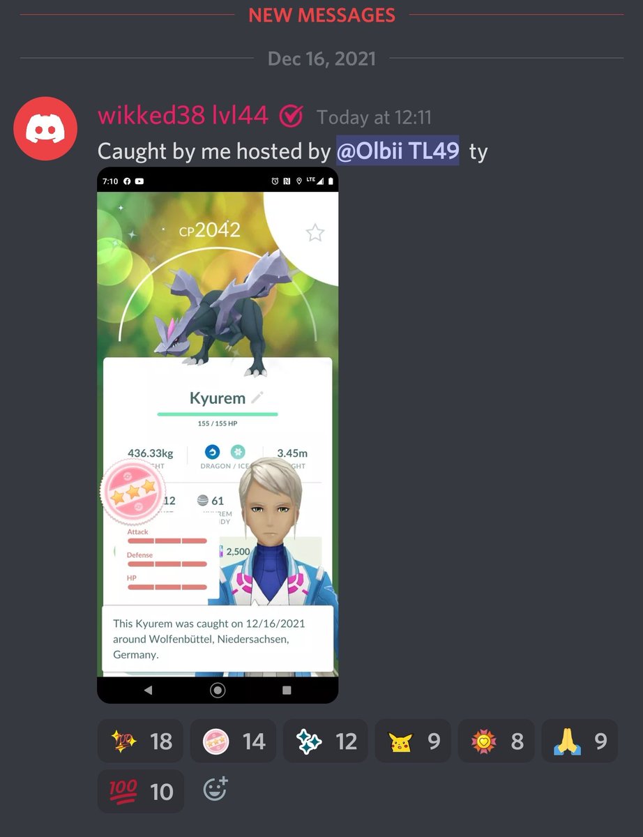 GlobalRaidsGo's tweet photo. Shundo Kyurem Alert!! 💯✨
Congrats to Wikked38 on this amazing catch! Thank you to Olbii for hosting! 🥳
Join: https://t.co/0cqYyEHeJe
#PokemonGOraid
#PokemonGoRaids
#PokemonGO #Kyurem #ShinyKyurem #ShundoKyurem https://t.co/H4bsERsSVC