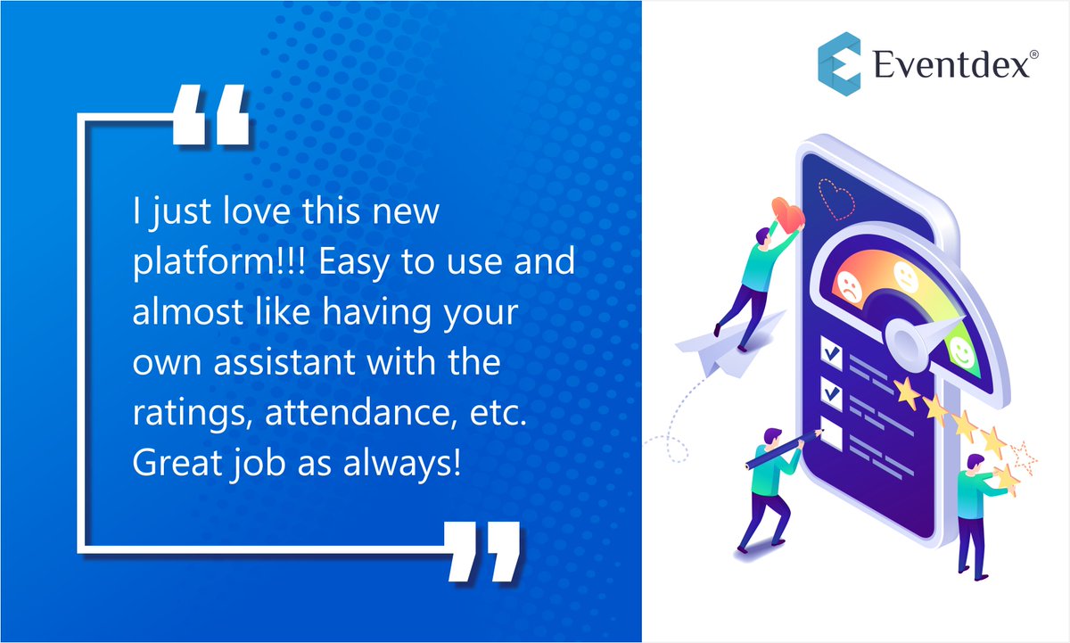 #Clienttestimonial
We're always curious to hear what our customers have to say. We greatly appreciate their feedback on using our service and consider them a valued customer. 

#customerexperience #eventmanagement #eventplanner #clientservicing #clienthandling #happyclient
