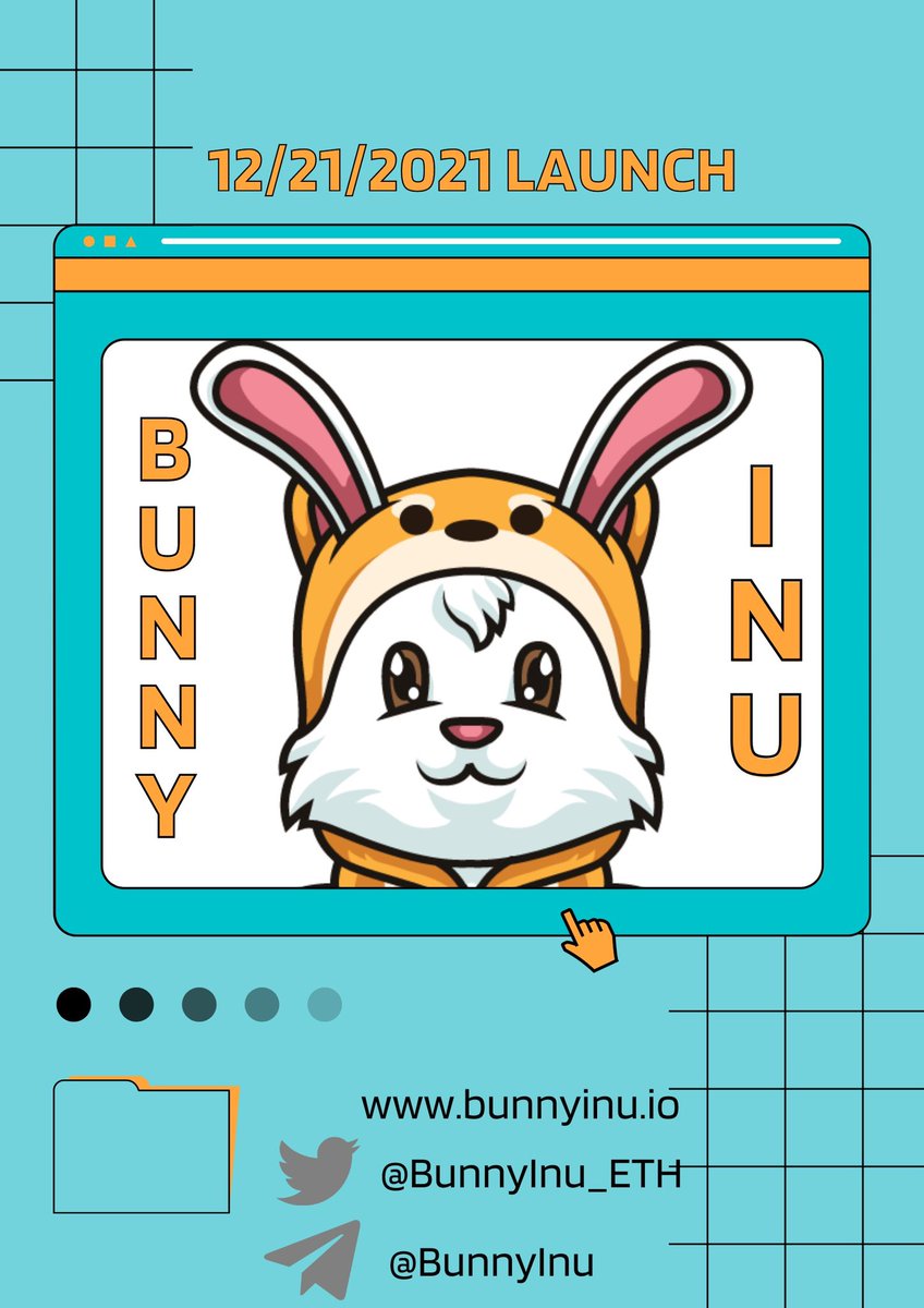 $BUNNY $BUNNY $BUNNY SO CUTE! This is going to be the smoothest, easiest moonshot before christmas. Just take a look at our white paper, check out the website, join the telegram and you’ll understand what’s up.

$ETh #ShinjaIsTheNext1000XGem #KIBAKREW