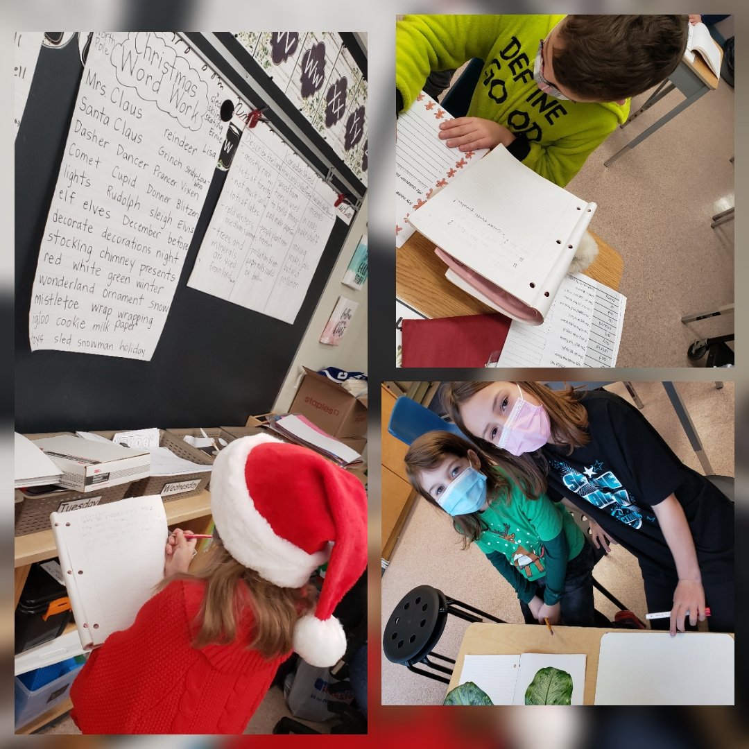 Mrs Daley Twitter Tweet: How can you help your learning?
✔ a learning partner
✔ my personal dictionary
✔ brainstorm my ideas using an organizer
✔ use one of our anchor charts we made
✔ talk through ideas outloud
How do you encourage metacognition in your classroom? 
#studentagency @GEDSB @JarvisJets https://t.co/8CCVpZKk4E