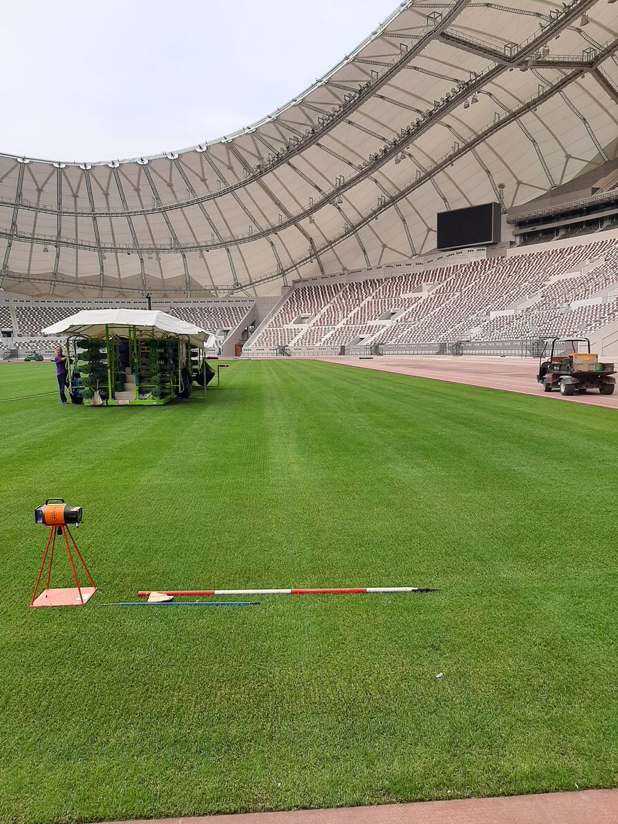 We're looking forward to seeing our pitches be used in the 2022 World Cup! 