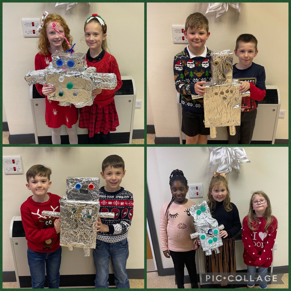 AcklamWhin's tweet photo. We worked our socks off and not only made a friend for The Iron Man, but a whole army of them! @Cornerstonesedu #MightyMetals #Year3 #robots https://t.co/OLHWVu4lp6