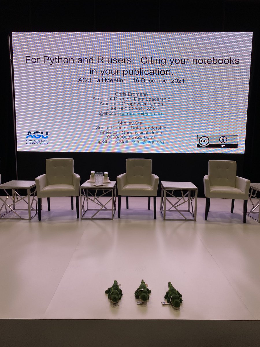 libcce's tweet image. For Python and R users: Citing your notebooks in your publication #AGU21 #DataHelpDesk @ESIPfed @theAGU @EarthCube @EarthDataHelp Come join us 🐊 at AGU Central.