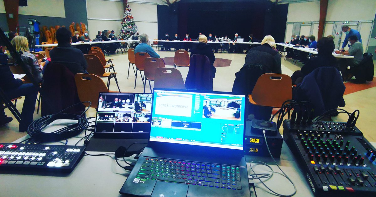 🎥🎬 #prestation1 |

Hier soir c'était #captationvideo du #conseilmunicipal  de #saintrysurseine pour une partie de l'équipe studiobox

Prestation globale audio 🎤, captation🎥 et diffusion🎬

#captation #streaming #directlive #captationvideo #visioconference