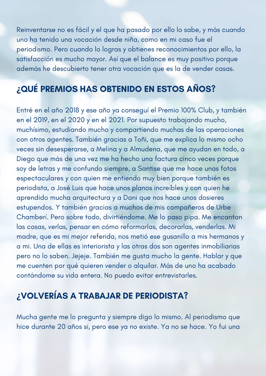 RemaxUrbe1's tweet photo. #Entrevista 📝👩 ~ Ana Anabitarte, #agente #asociada de @enviro_remax, y muy querida compañera, nos cuenta su #historia, #inicios en el #sector, #trayectoria #profesional, balance y proyección. Gracias por compartir tu #experiencia con nosotros ✨ https://t.co/frC1JmK6qP
