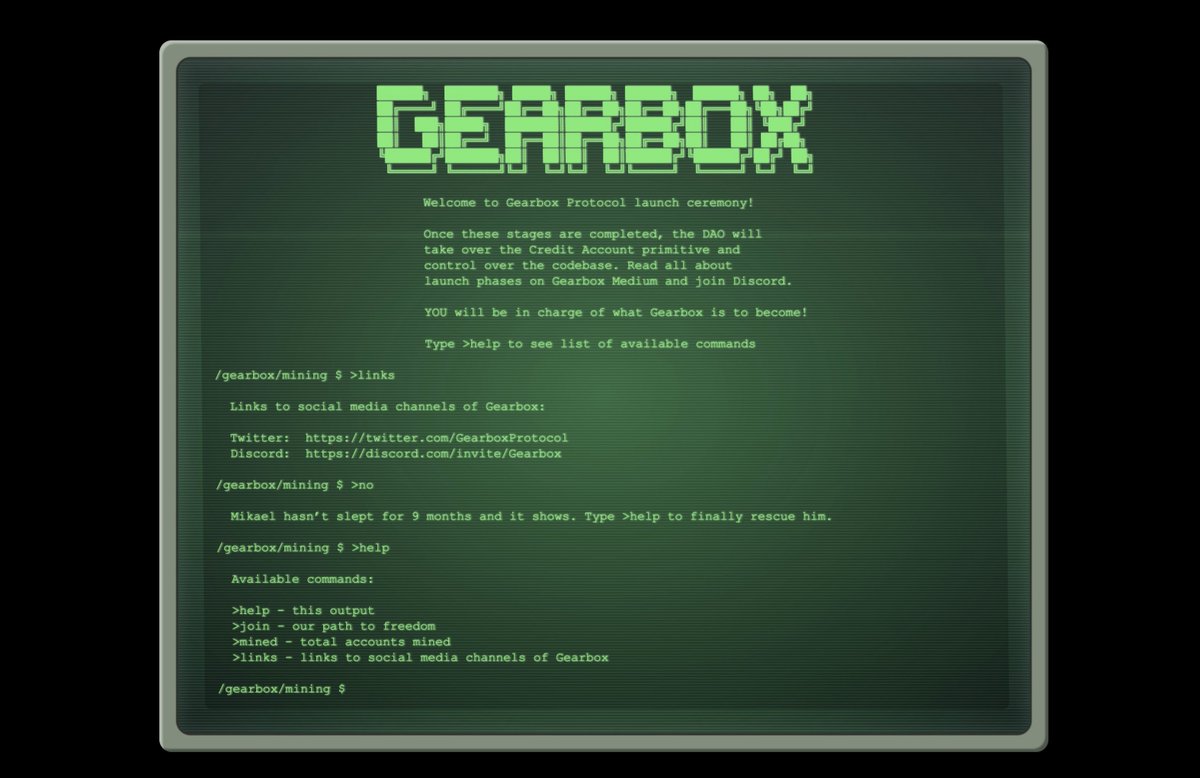 GearboxProtocol's tweet photo. GEAR up ❤️‍🔥 https://t.co/ng2Ht2yKPQ

* Guide -> https://t.co/oh65YzqckU
* Contract -> https://t.co/WC5W3kQiRC
* GitHub -> https://t.co/g8Wr8Ts5B8 https://t.co/9faYUVdCnL