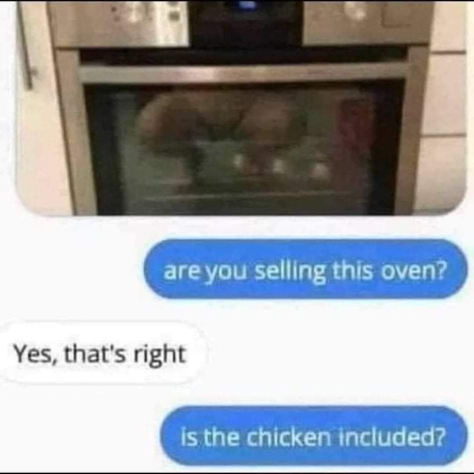 PalmateersM's tweet photo. It's important to ask the right questions!! ๐ณ๐๐คฃ #GetBasted #Giblets #stuffing #Reflections https://t.co/Z3ddlC6aFK