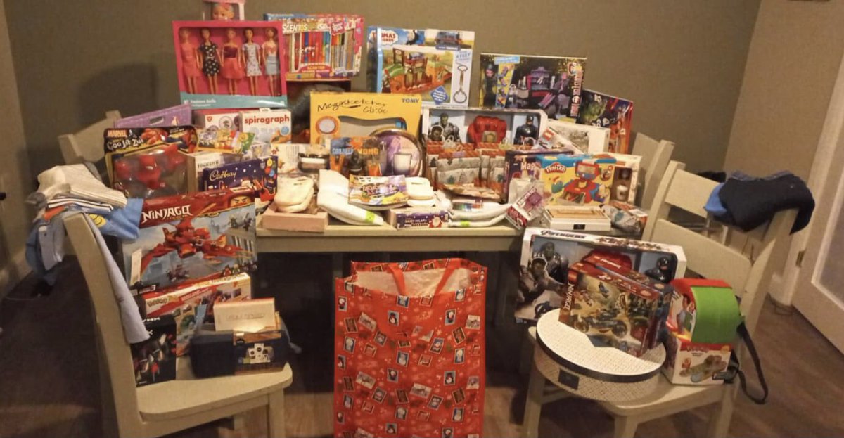 killasheehotel's tweet photo. The Killashee Team were delighted to once again have the opportunity to work with a number of local charities including Women's Refuge, Tulsa and local Resource Centres to support some local families through our Christmas Gift Collection. #GivingBack #TeamKillashee https://t.co/qDSLmAzgsp