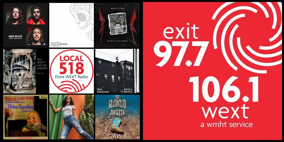 Local518Music's tweet photo. #TONITE 11pm @WEXTRadio #Local518 #Show playlist w/ @AndyGregory518 - #music by The Hard Luck Souls | Darian Rodriguez | @BuggyJive | @FlyingBobs | @jockeys_the | @SENIORLIVING518 | @CandyAmbulance PLUS a #1998 #AtticClassic by THE STAZIAKS (@flypowhida +) https://t.co/DnKxsrVs8P