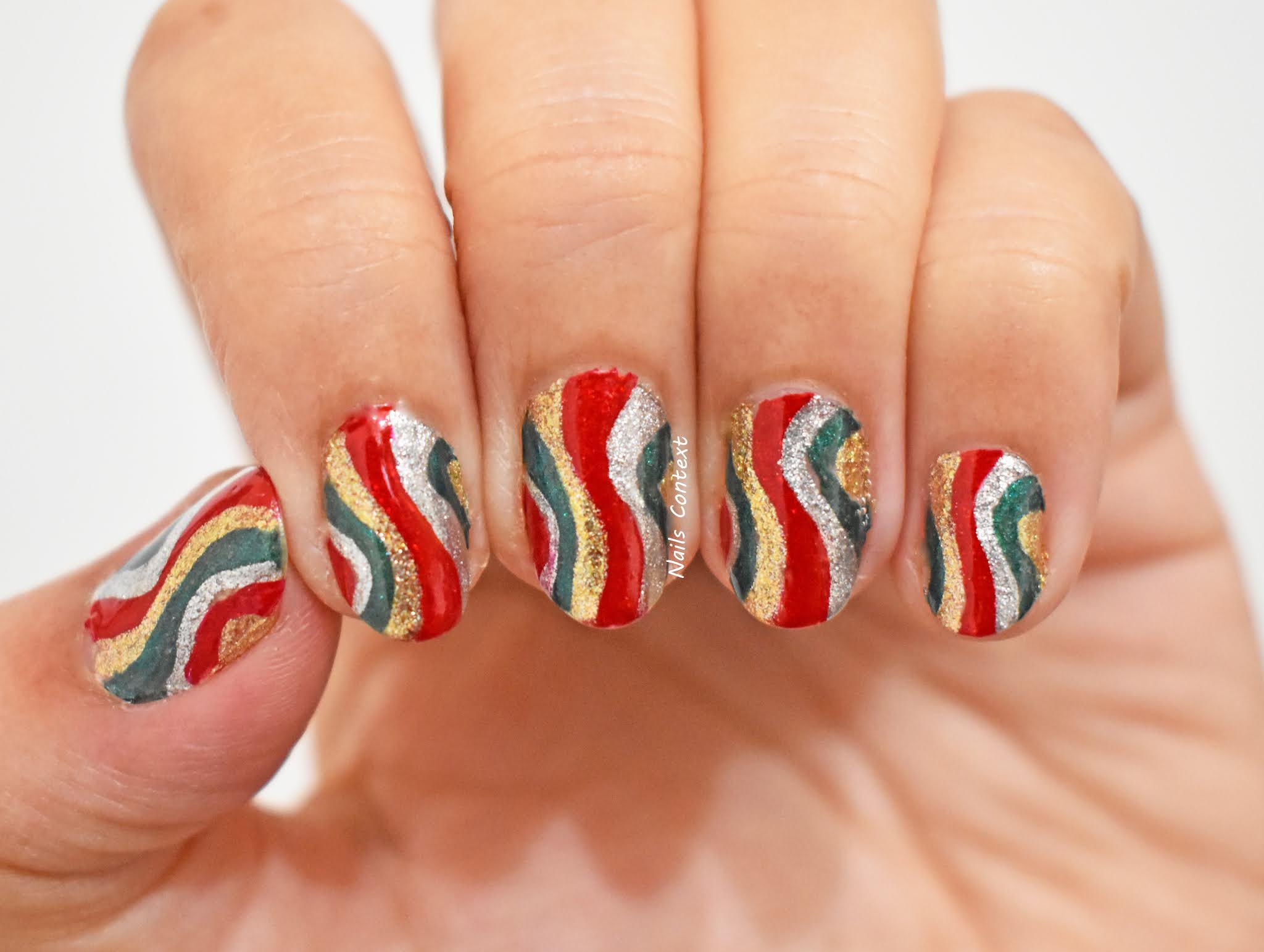 Sony on Twitter: "Holiday waves design https://t.co/GenhzwMSGL #notd #nails  #nailpro #nailprodigy #nailscontext #nailartaddicts #nailsdesign  #nailsofinstagram #christmasnails #christmasnailart  https://t.co/8WhXHETmQa" / Twitter