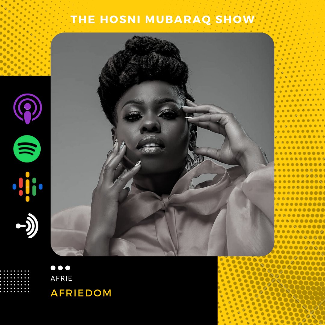 hosnimubaraq_'s tweet photo. Afriedom w/@afriecangal 

Listen in...
https://t.co/tlOb2FReiC

#TheHMSPodcast
#LatestEpisode
#Afrie
#PodcastDay https://t.co/UxDP8Sv6yO