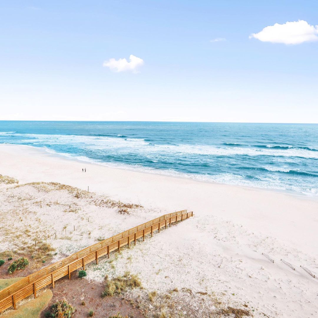 The beach is not always a place, sometimes it’s a feeling. 💙 
📷: IG User <a href="/onceupona_tori/">Tori Blackmon</a>
