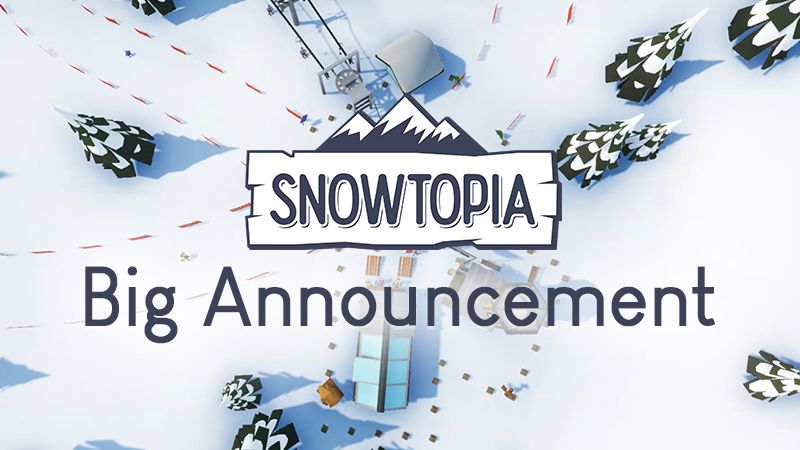 It is with great sadness that we announce this news. We have decided to end Snowtopia at the beginning of 2022 and let it continue its life in your hands.
store.steampowered.com/news/app/11242…
