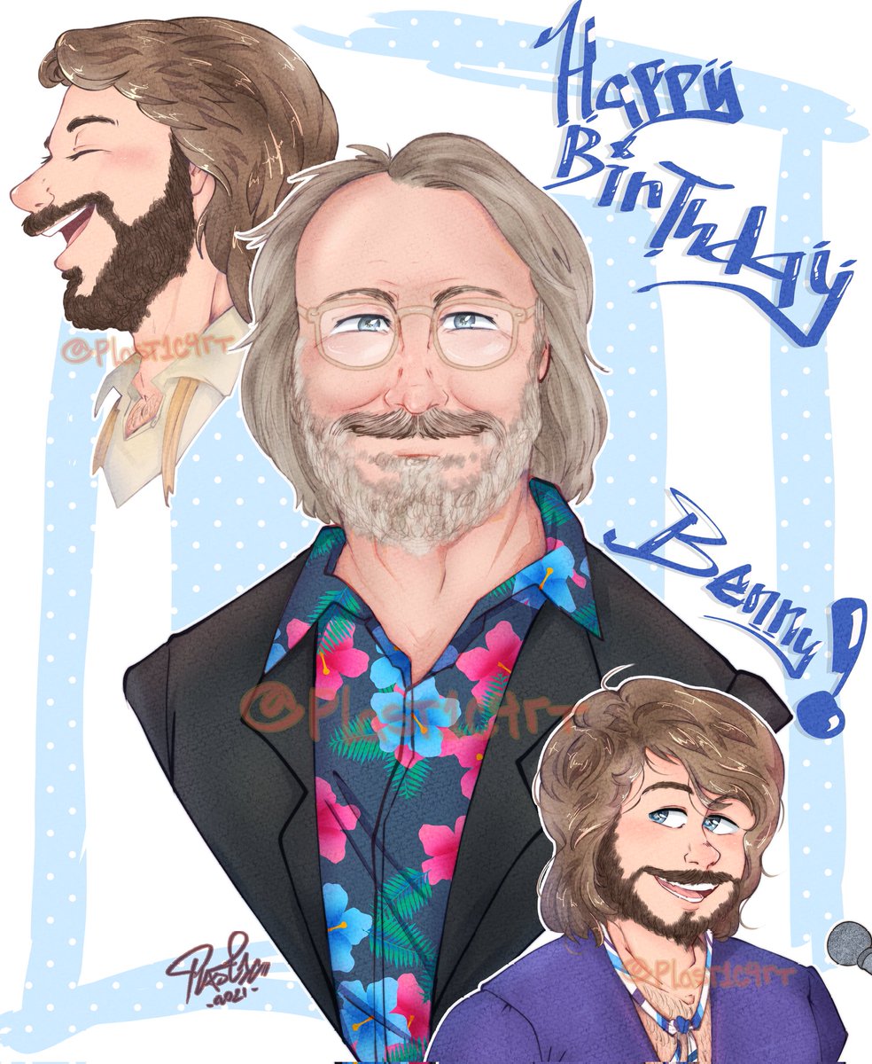 ✨✨Happy birthday Benny!!✨✨

For me, Benny is more than a music genius, he's my muse & the reason why I'm passionate about music, his music. I hope our paths cross in the future... And if he sees this, I'll evaporate 

#happybirthdayABBABenny 
#BennyAndersson
#CLIPSTUDIOPAINT