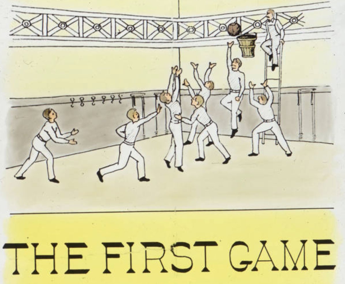 SpfldCollege's tweet photo. In 1891, #SpringfieldCollege (then #YMCA Training School) instructor and graduate student James Naismith was assigned to keep a restless gymnasium class of students busy and indoors during a cold winter. 

On December 21, 1891, Basketball was born. 

🏀 https://t.co/YJMjcK9SkW https://t.co/nUbnr3h0AQ