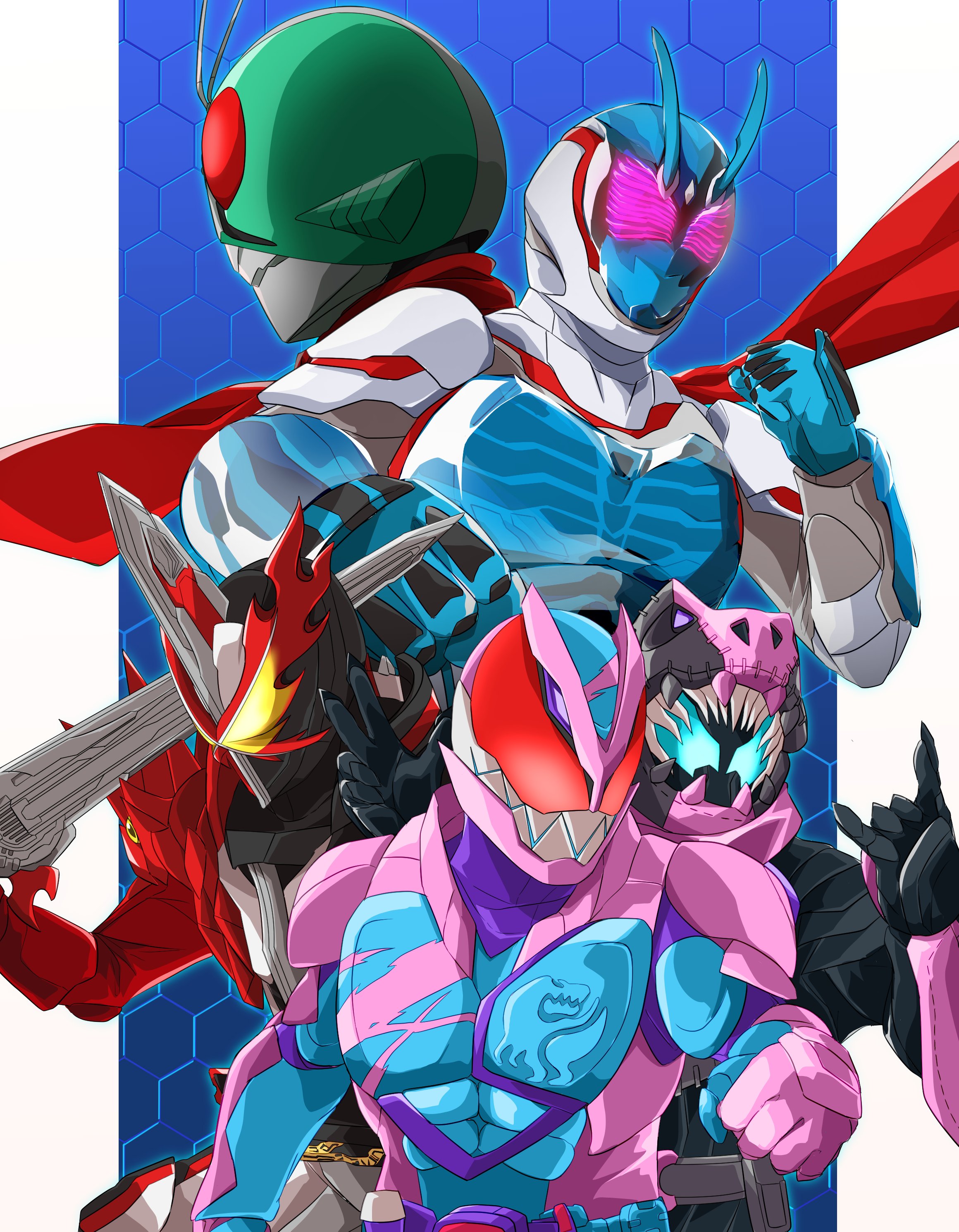 仮面ライダーリバイス 放送イラストまとめ Twitter