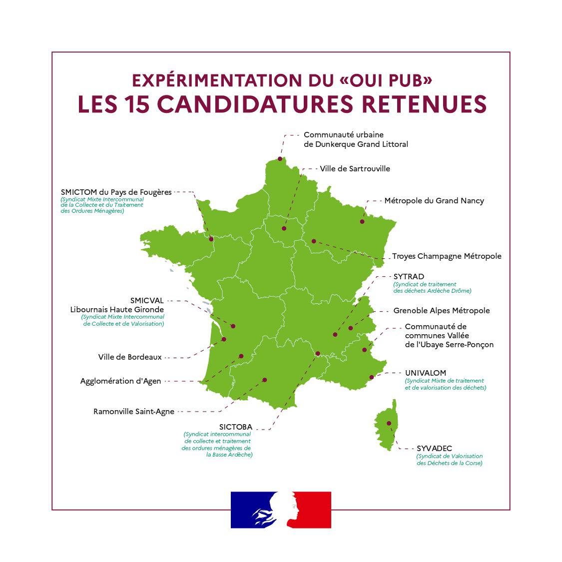 barbarapompili's tweet photo. C'est une mesure de la loi #ClimatResilience : 15 collectivités ont été sélectionnées pour expérimenter pendant 3 ans le #OuiPub.

Il n’y aura plus de distribution de publicités sur ces territoires, sauf pour les habitants qui auront l'étiquette OuiPub sur leur boîte aux lettres. https://t.co/ktSjXKcSLi