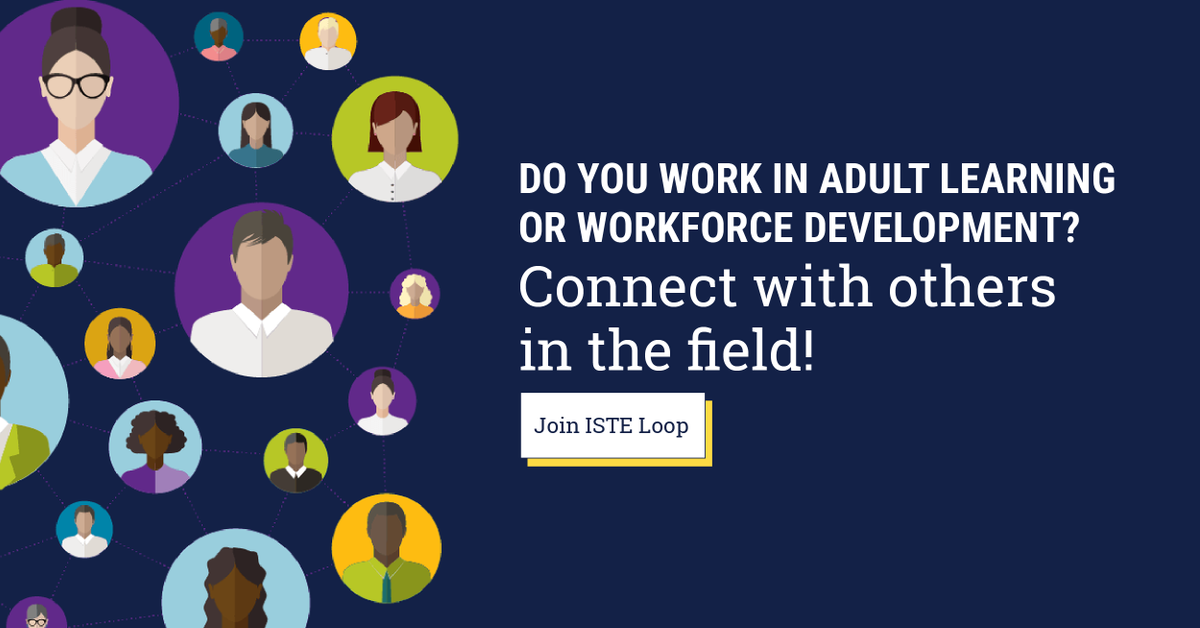 skillriseorg's tweet photo. For years, @ISTE Loop has helped professionals share best practices and build professional networks right out of their inbox.
We're pleased to bring Loop to the world of adult & workforce learning. Learn more and apply here: https://t.co/FxWwsCjLZB
#AdultEdu #WorkforceLearning https://t.co/biGB7DDEDc