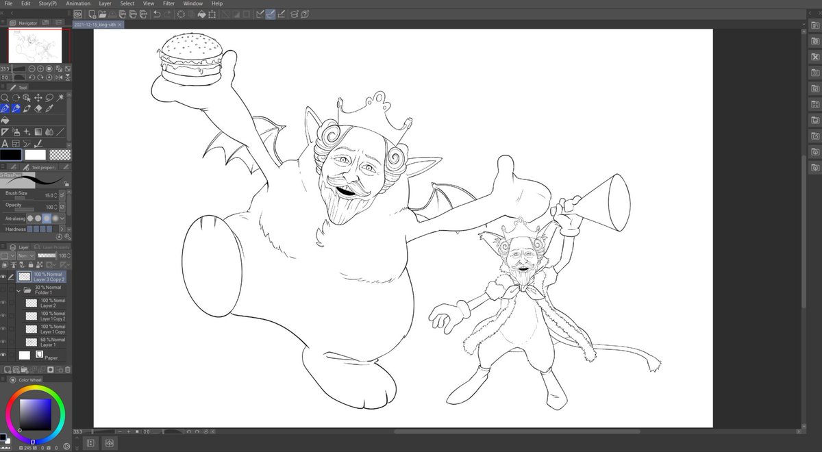 Burger King Cait Sith underway! 