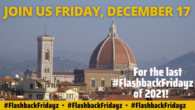 We're excited that #FlashbackFridayz will be back
tomorrow for the year end finale!
We hope you join the
Flashback extravaganza 
Starts 10am GMT
With hosts
@TravelBugsWorld @Adventuringgal @jenny_travels @AOAOxymoron
+
@TravelAtWill @lizzie_hubbard2 @Chalkcheese111 https://t.co/wDlpklpGob
