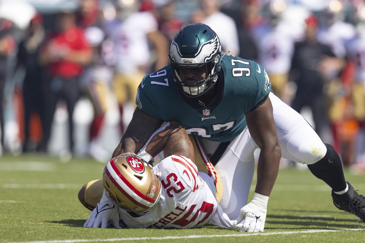 thomasrp93's tweet photo. Javon Hargrave among all DTs:
- 7.5 sacks (t2nd)
- 16 QB hits (3rd)
- 8 tackles for loss (6th)
- 19 % pass rush win rate (3rd)
- 90.8 pass rush grade (3rd)
#Eagles #ProBowlVote https://t.co/Ah448ZXO6H