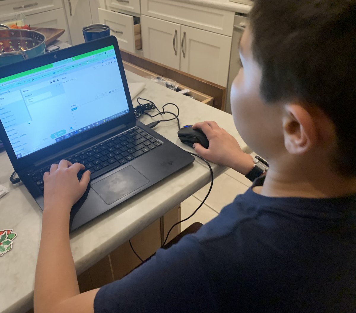 Learning vim, yara, cyberchef, python… excited to see what the rest of the challenge looks like #holidayhack #sans