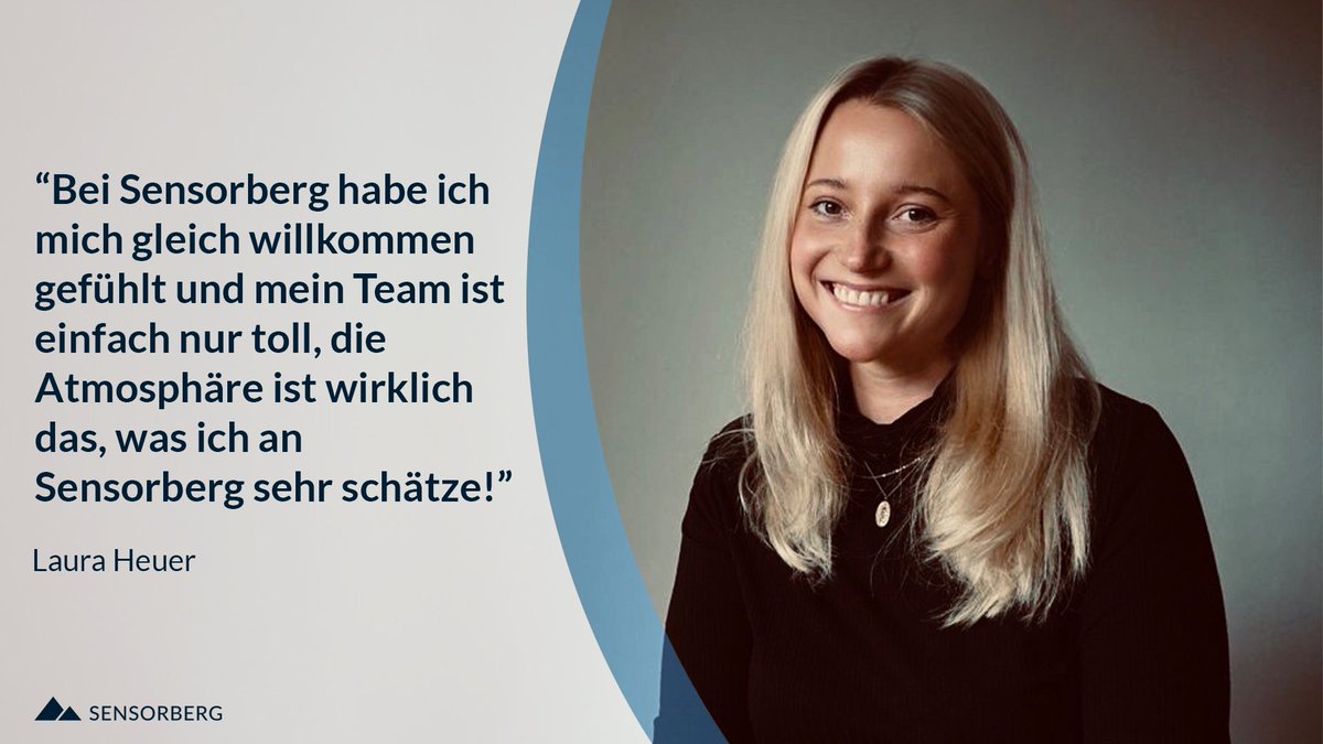 Hi, mein Name ist Laura Heuer, ich bin 27 Jahre alt, wohne in Köln und arbeite von dort als Key Account Manager bei Sensorberg. 

In meiner Freizeit tanze ich gerne, treibe sehr gerne Sport, höre viel Musik und verbringe meine Zeit gerne mit meinen Freunden.