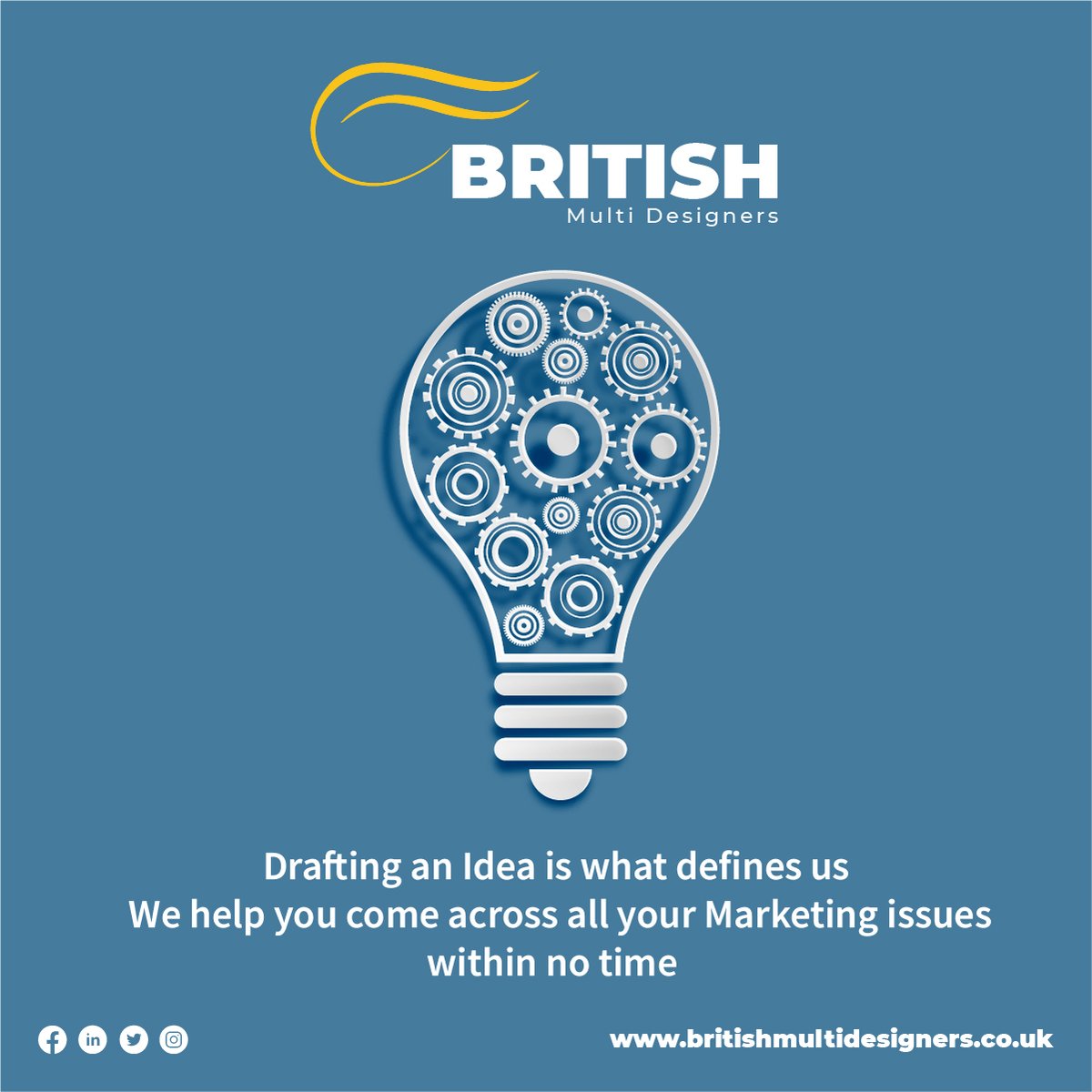 Bmultidesigners's tweet photo. Our content curators and Graphic designers work together and also inline to reach out your Brand to the larger Internet audiences for the higher engagement rate.
#britishmultidesigners #designs #graphicdesign #seo #digitalmarketing #GD #dm #sme #marketing #internetmarketing #uk https://t.co/jPzleUvCCw