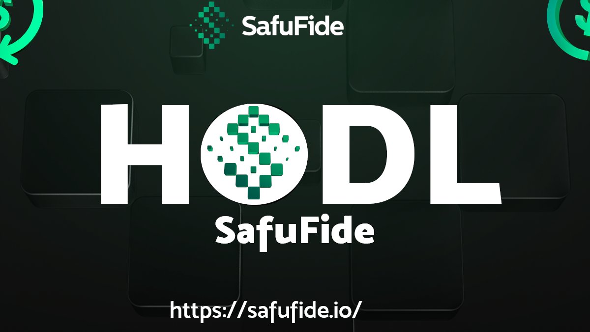 SafuFide's tweet photo. Stay Safe &amp; stay a community member of $SAFEST! ☘️

Keep Hodling because we all know, it pays off! 😉🚀

#Safest #SAFU #Cryptos #cryptotwitter https://t.co/FvMY3Bh6kn