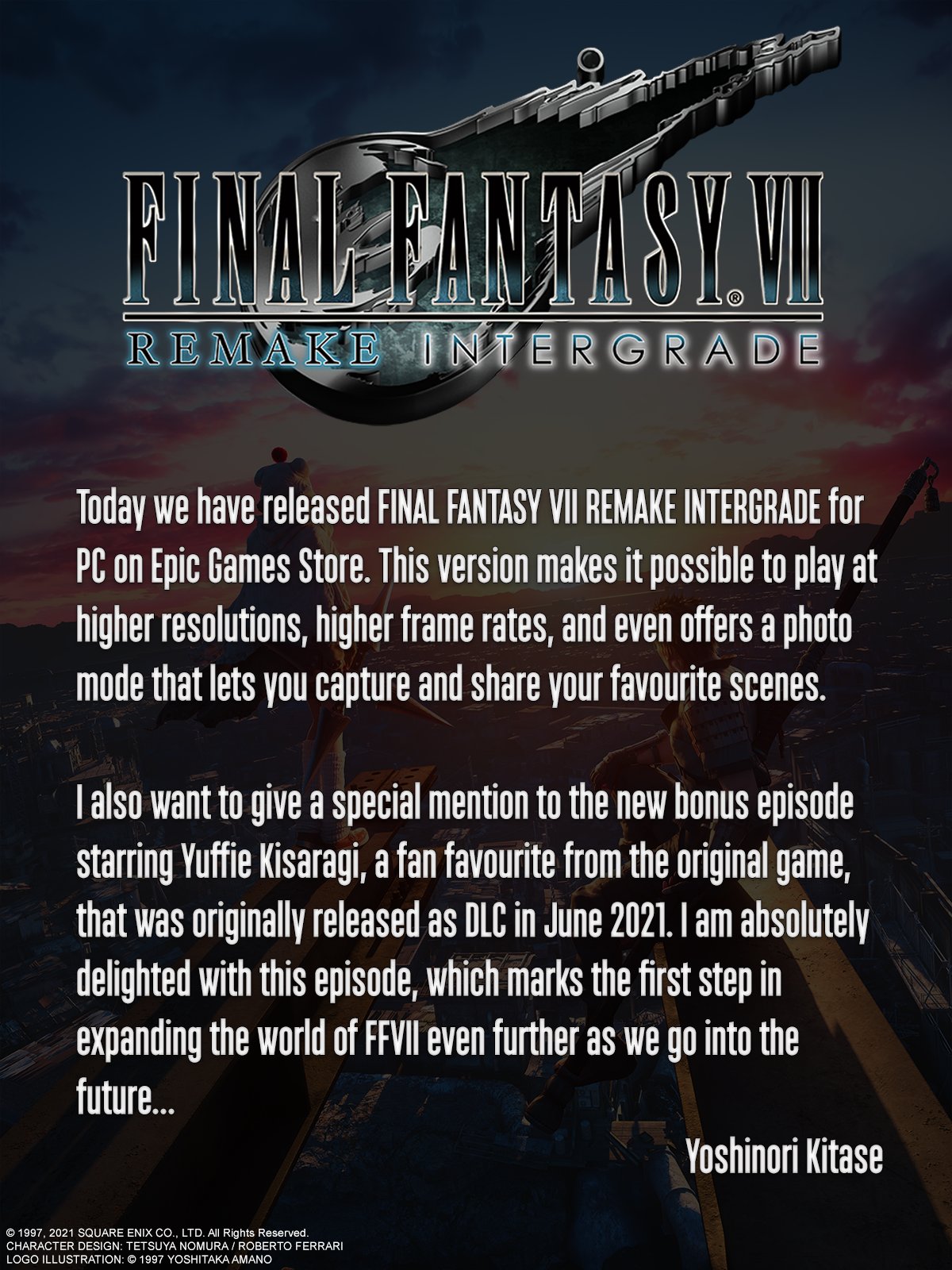 FINAL FANTASY VII REMAKE INTERGRADE on PC