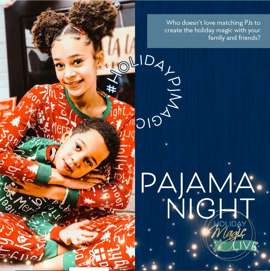 Tonight is the last opportunity to wear your festive PJs to meet Santa at West Ridge Mall! Get into the holiday spirit from 6-8pm and reserve your spot here: 

See you there. Reserve your spot here: buff.ly/3d4mOL1