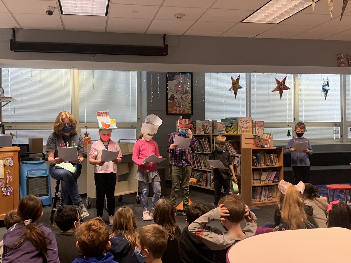Henny Penny and Anansi and the Watermelon! Second graders demonstrating all of their fluency skills via reader’s theater! <a href="/MrsLWeaverCH1/">Lisa Weaver</a> <a href="/enrichment67/">Sheila Osman</a> <a href="/christianson_ms/">Sue Christianson</a> <a href="/krina_lessard/">Krina Lessard</a> <a href="/chfreeland/">Mrs. Freeland</a> <a href="/LJacksonReads/">Laura Jackson</a> <a href="/Mrs_Yob/">Krisha Yob</a> #cherokeeinspires