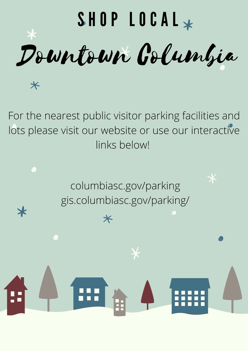 ColaParking's tweet photo. Shopping Downtown Columbia? Use our links below to find the nearest parking facilities! #CityofColumbia #WeAreColumbia #SodaCity #ColaParking 

https://t.co/eskp9FLJvs
https://t.co/xjSEoBDRaE https://t.co/6aH4aY7cRy