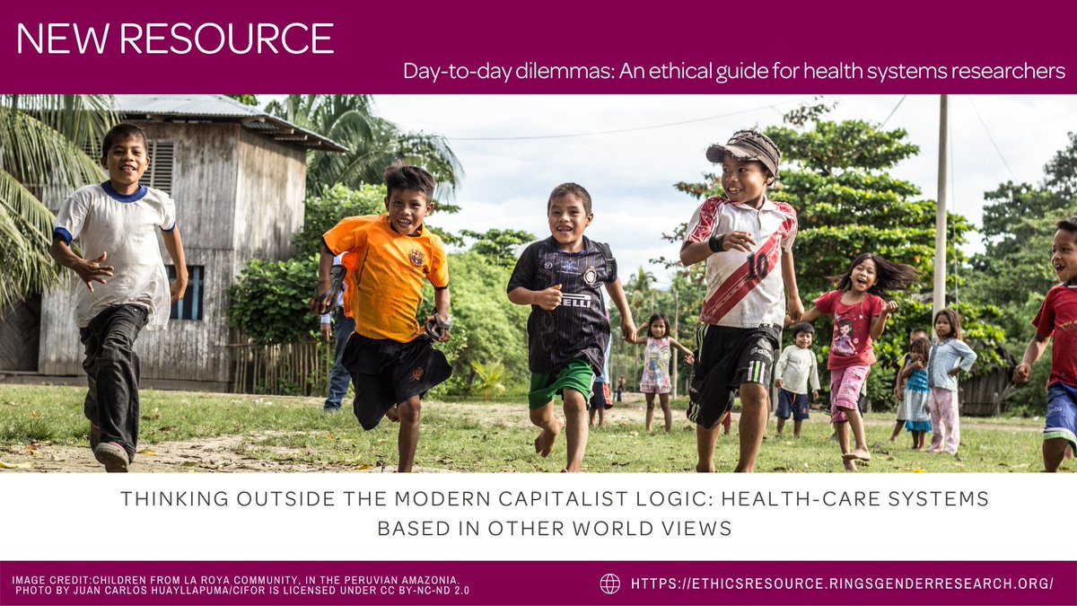 Pamoja (@pamojauk) on Twitter photo NEW ON THE ETHICS SITE!
Despite discourses of modernisation and development, old process of colonisation and subjugation of Indigenous Peoples continue. Indigenous Peoples have highly efficient healthcare systems - brought into play during COVID-19
ethicsresource.ringsgenderresearch.org/resource/think… NEW ON THE ETHICS SITE!
Despite discourses of modernisation and development, old process of colonisation and subjugation of Indigenous Peoples continue. Indigenous Peoples have highly efficient healthcare systems - brought into play during COVID-19
ethicsresource.ringsgenderresearch.org/resource/think…