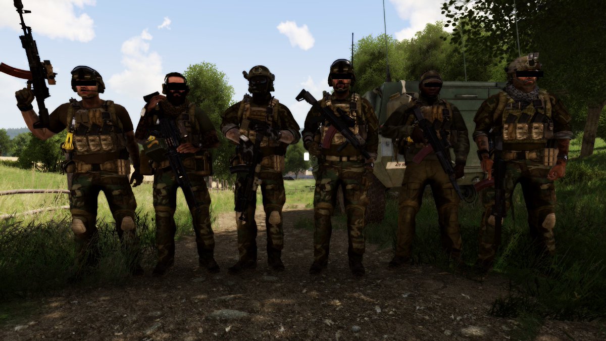 4th Parachute Regiment "Iron Wolf" of the LFL, in Livonia on there FTX "Red Bear".

#arma3 #artwork #makearmanotwar