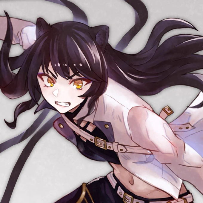 過去描いたRWBY4人
#RWBY #RWBYfanart 
