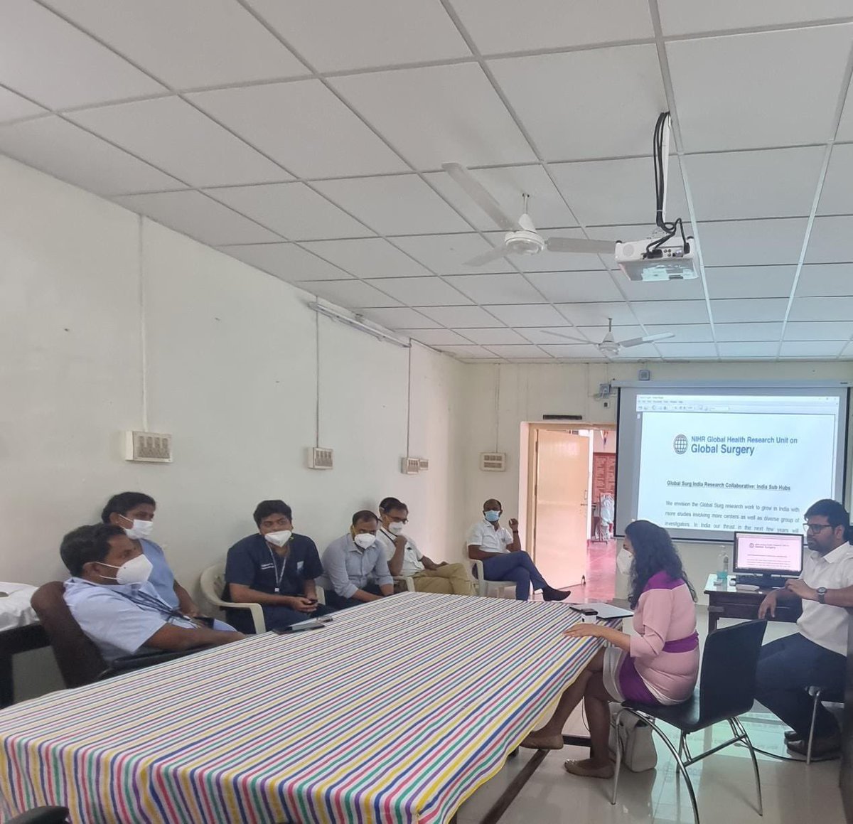 rohinmittal's tweet photo. CMC Vellore leading the GSU South Indian network: dissemination and training activities at the Sub hub. Thanks @Atul_Suroy and @SohiniChakrab. @OffCMCVellore @NIHR_GSU @GlobalSurgeryI1 https://t.co/bbUbhHpjdH