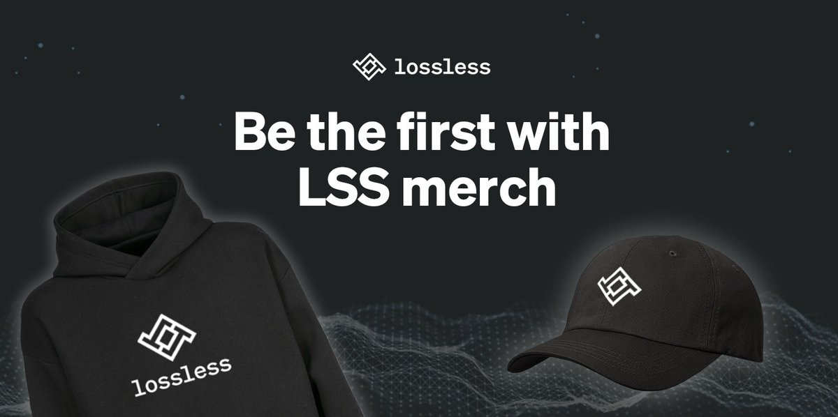 losslessdefi's tweet photo. Our team is feeling festive already so we're launching a #giveaway 🎁

5 $LSS hoodies and 5 caps await you once:
▪️ you retweet this tweet
▪️ are our Twitter page's follower
▪️ do a small task here: https://t.co/r6fNcytQM6

Most creative replies will be awarded by our team! 🎄 https://t.co/j1AOUJuHNj