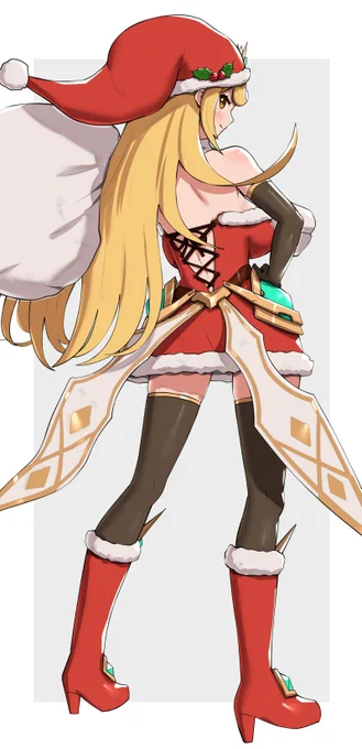 クリスマスなヒカリちゃん案🎄 