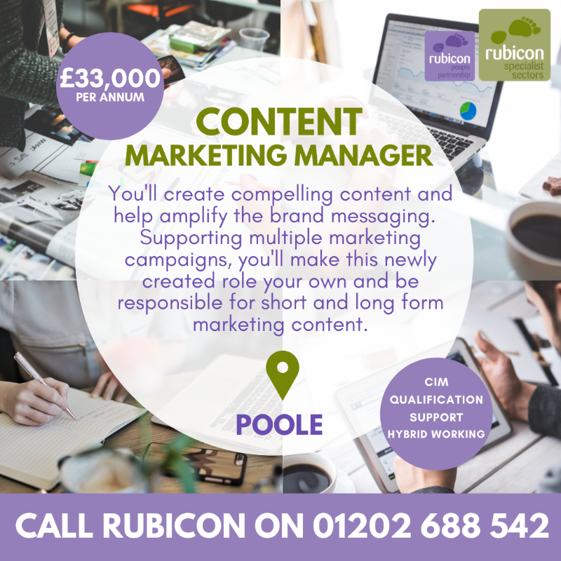 OXCOM_Marketing's tweet photo. Our friends at @RubiconPeople are looking for a Content Manager &amp; Campaign Marketing Manager.🤓

 Could this be you? Or know someone who would be interested?👇

Find out more on how to apply here: https://t.co/NurnyJ21QG